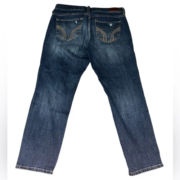 Hollister low-rise distressed blue denim skinny jeans - Picture 2 of 3